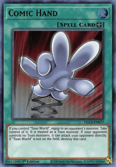 Comic Hand - Green