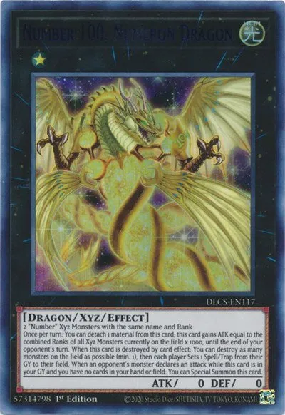 Number 100: Numeron Dragon - Green