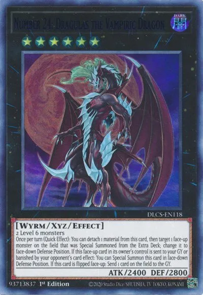 Number 24: Dragulas the Vampiric Dragon - Blue