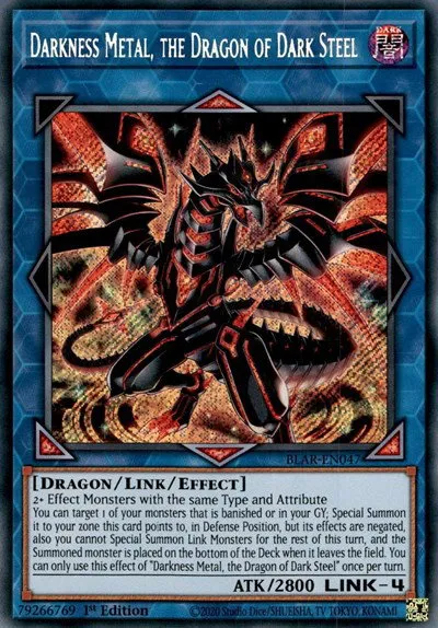 Darkness Metal, the Dragon of Dark Steel