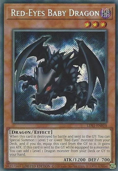 Red-Eyes Baby Dragon