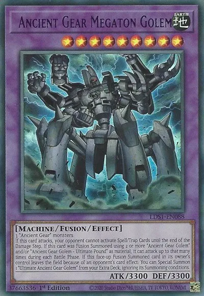 Ancient Gear Megaton Golem - Purple