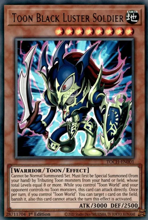 Toon Black Luster Soldier - 1st Edition