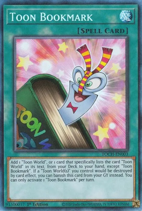 Toon Bookmark - Cr First Edition